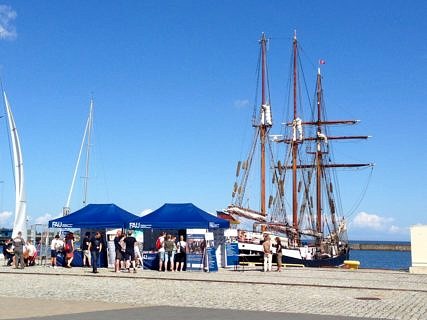 Welcome to our Open Ship Day in Tallinn (Image: FAU/Blandina Mangelkramer)