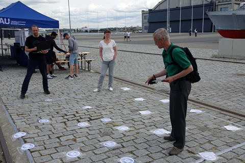 Visitors to Open Ship Day in Tallinn (Image: FAU/Thomas Eberle)